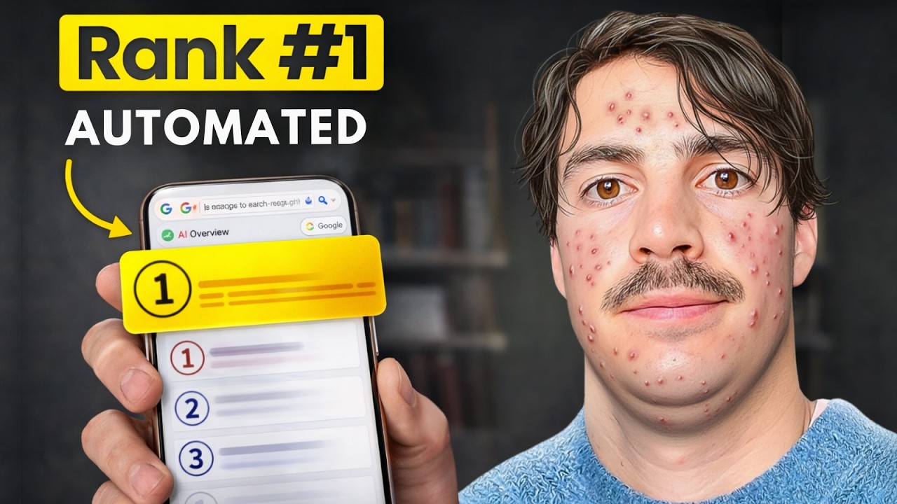 How I built an AI SEO Automation to Rank #1 on ChatGPT and Google (AI Agent + Automatic Blogging)