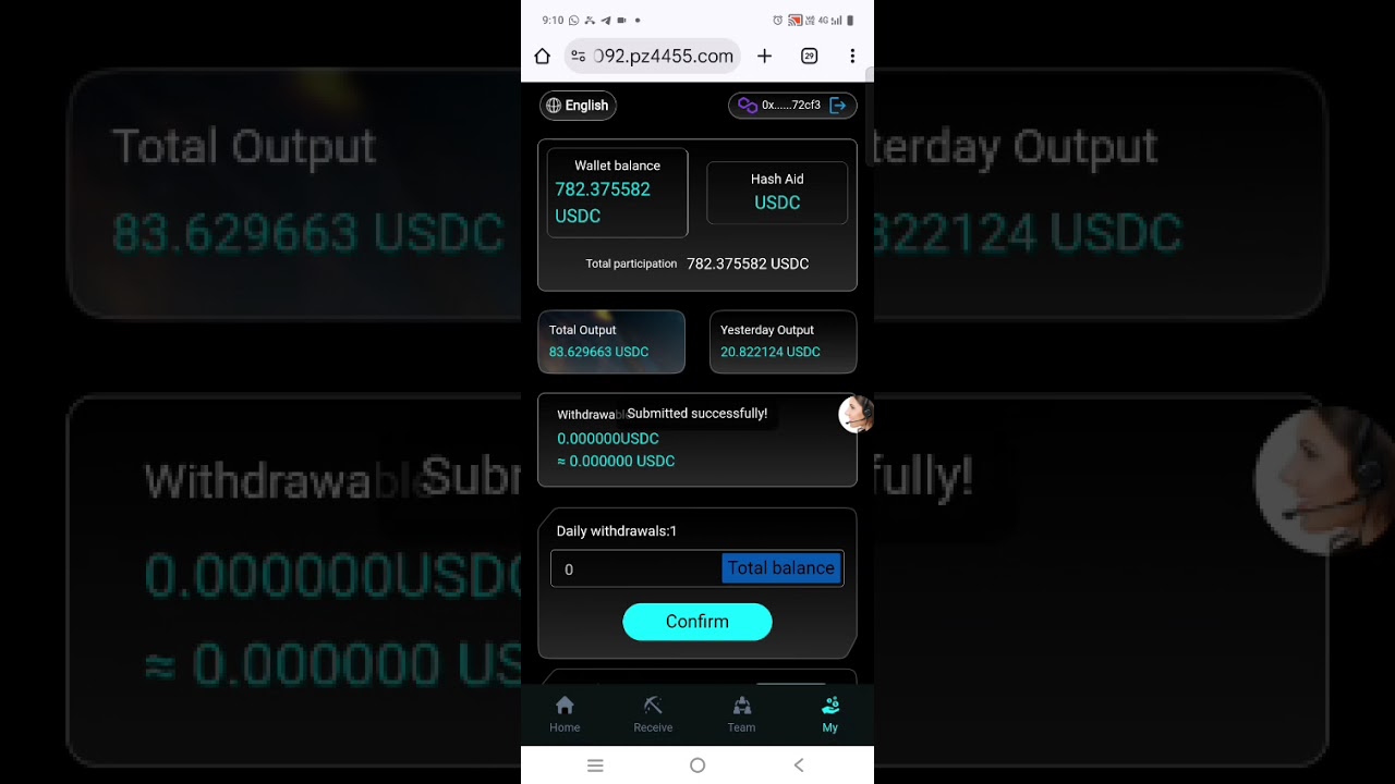 MoonPay Bitcoin Mining Daily Reward 2.5% To 6% Claim Process 