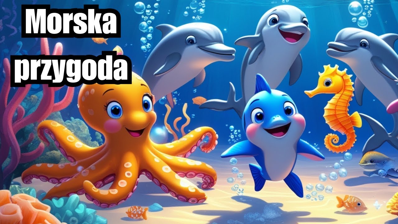 🎵 Radosne Nutki &mdash; Morska przygoda Rybki &mdash; piosenki dla dzieci🎵