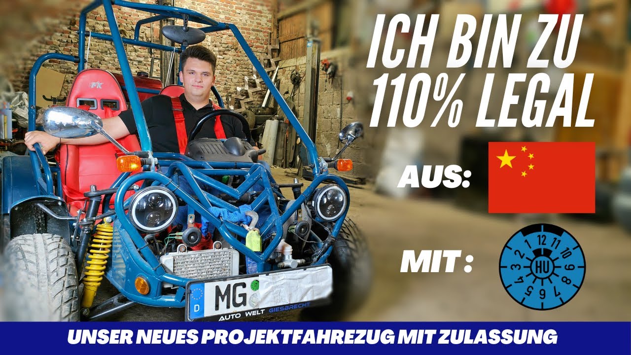 2500€ für pure Freiheit: Unser neues Projektfahrzeug - Der Straßenzugelassene Strandbuggy!