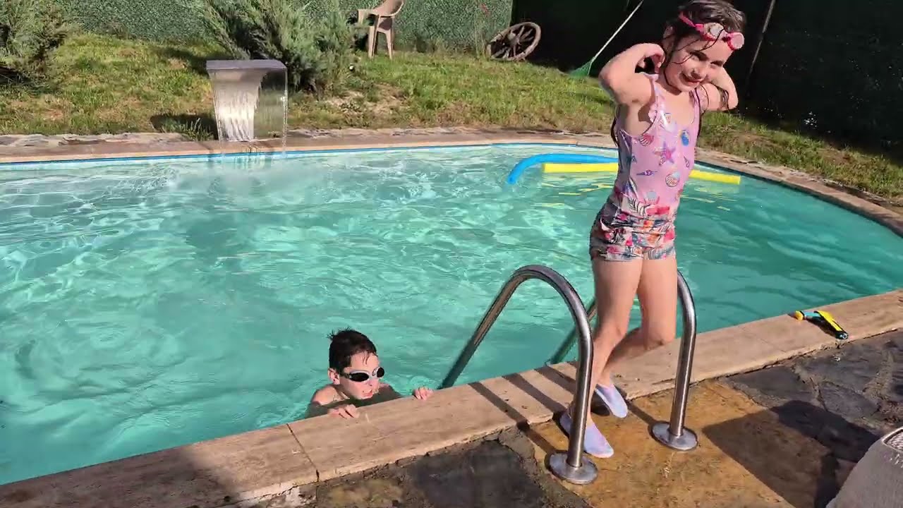 3 günlük kış tatili vlog sıcak havuz #havuz funny kids video  #likenastya #휴일