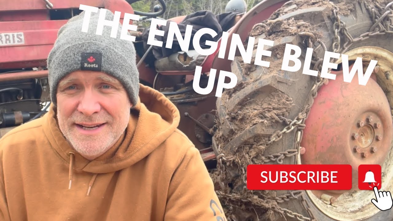 The Engine On The Massey 50 Blew Up It Has A Continental Z134 Engine It Is Knocking And Blow By