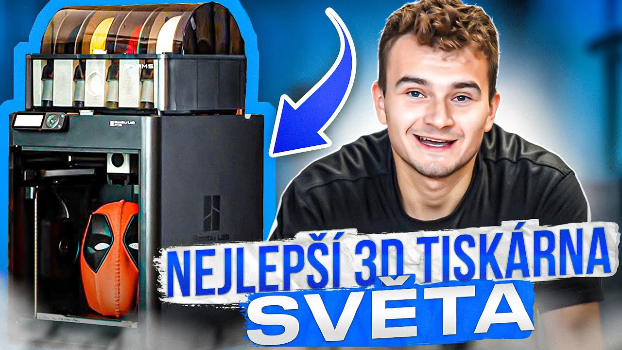 3D tiskárna Bambu Lab P1S | UNBOXING