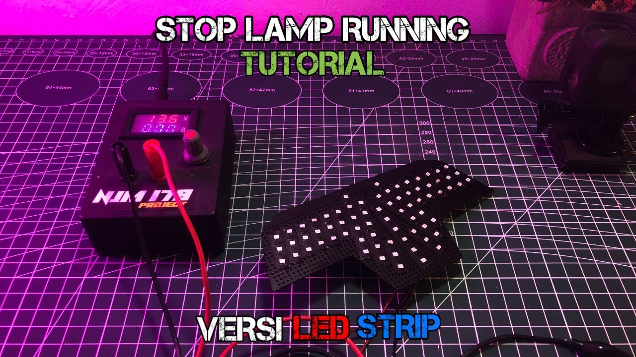 TUTORIAL STOP LAMP RUNNING VERSI LED STRIP ‼️