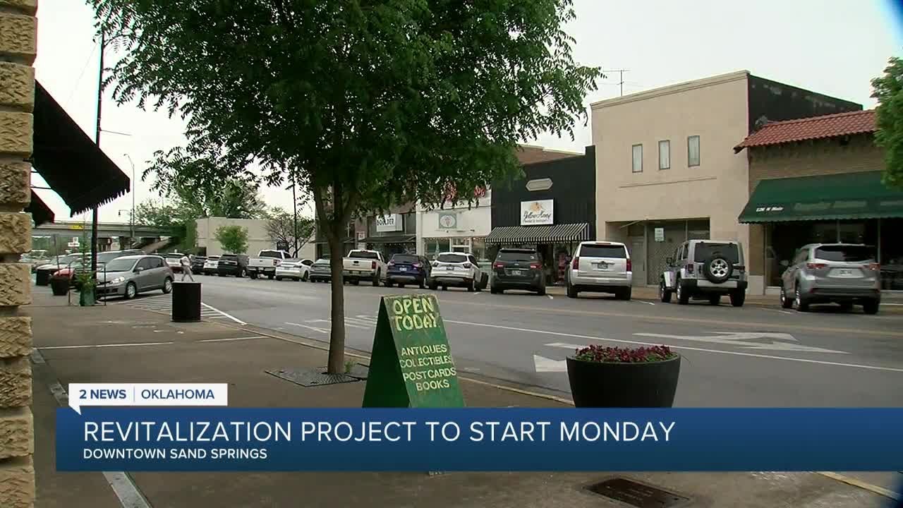 Construction to revitalize downtown Sand Springs to begin