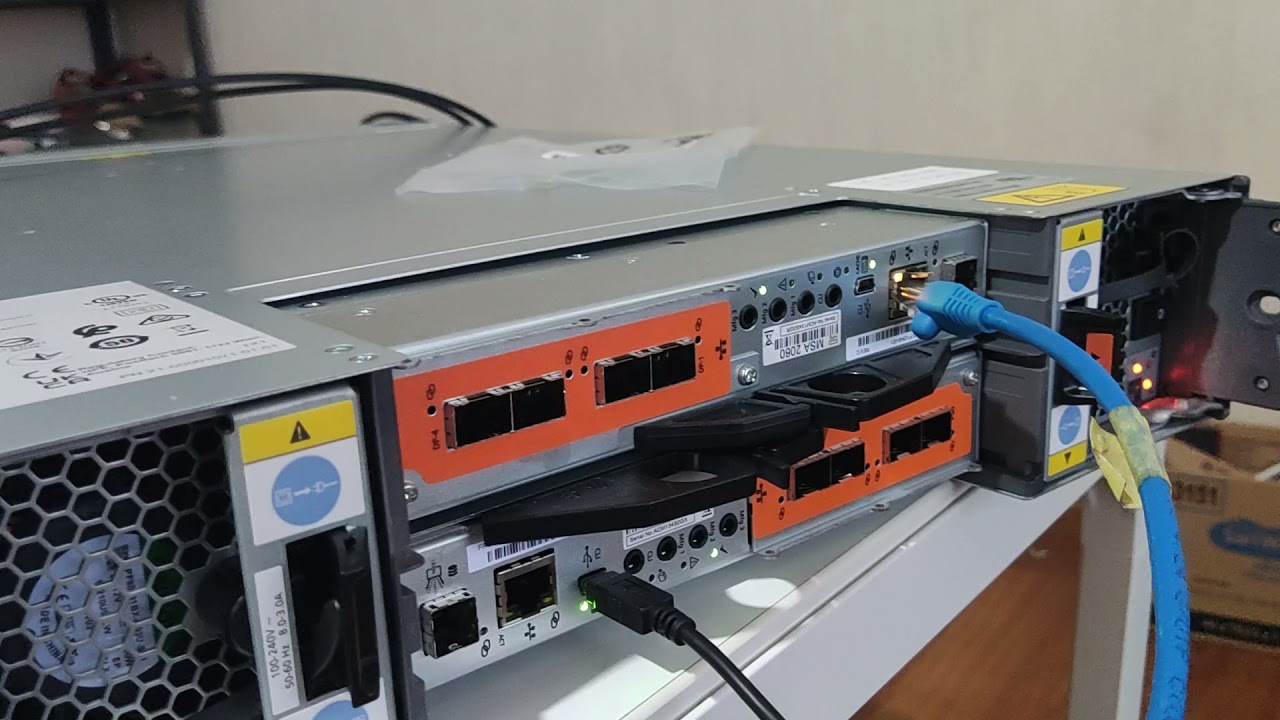How to change IP in HPe MSA 2060