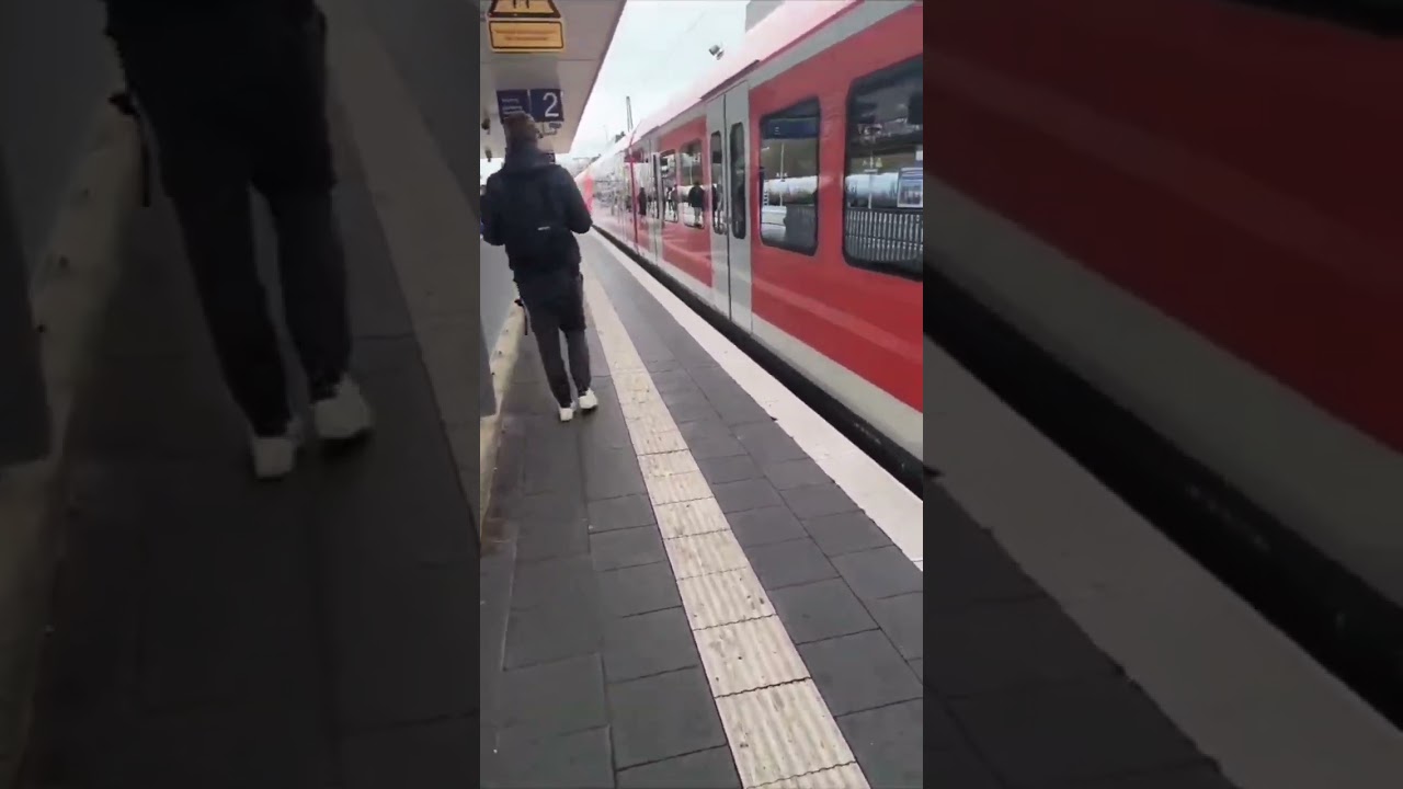 Германия . Жизнь в Германии.Jobcentr. Эберсберг.Поезд. S-Bahn. Латте. Автобус в Германии.