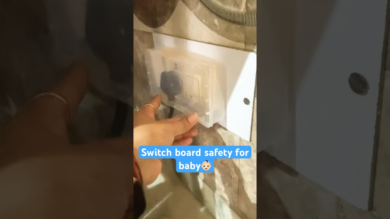 Switch board safety || switch board cover #switch #diy #baby #safety #viral