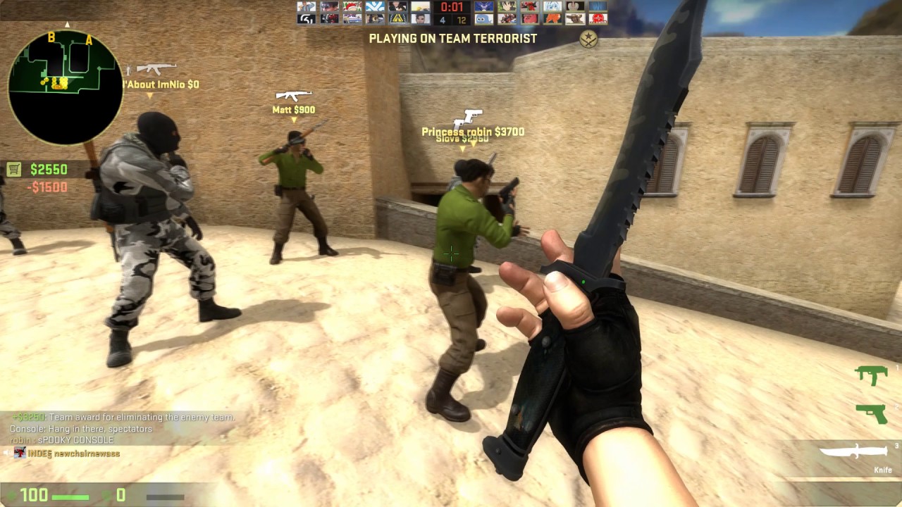 Messing around with Counter Strike: Classic Offensive