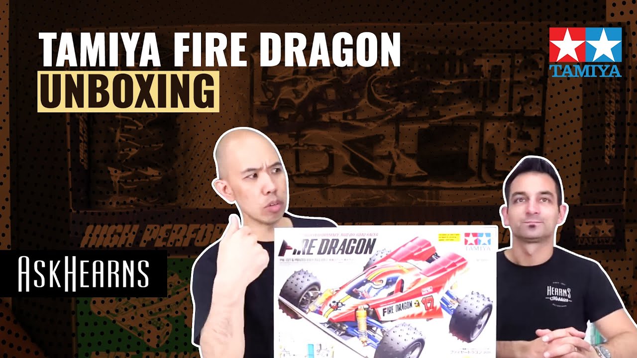 Tamiya | Fire Dragon Rc Car Kit Unboxing | #askHearns