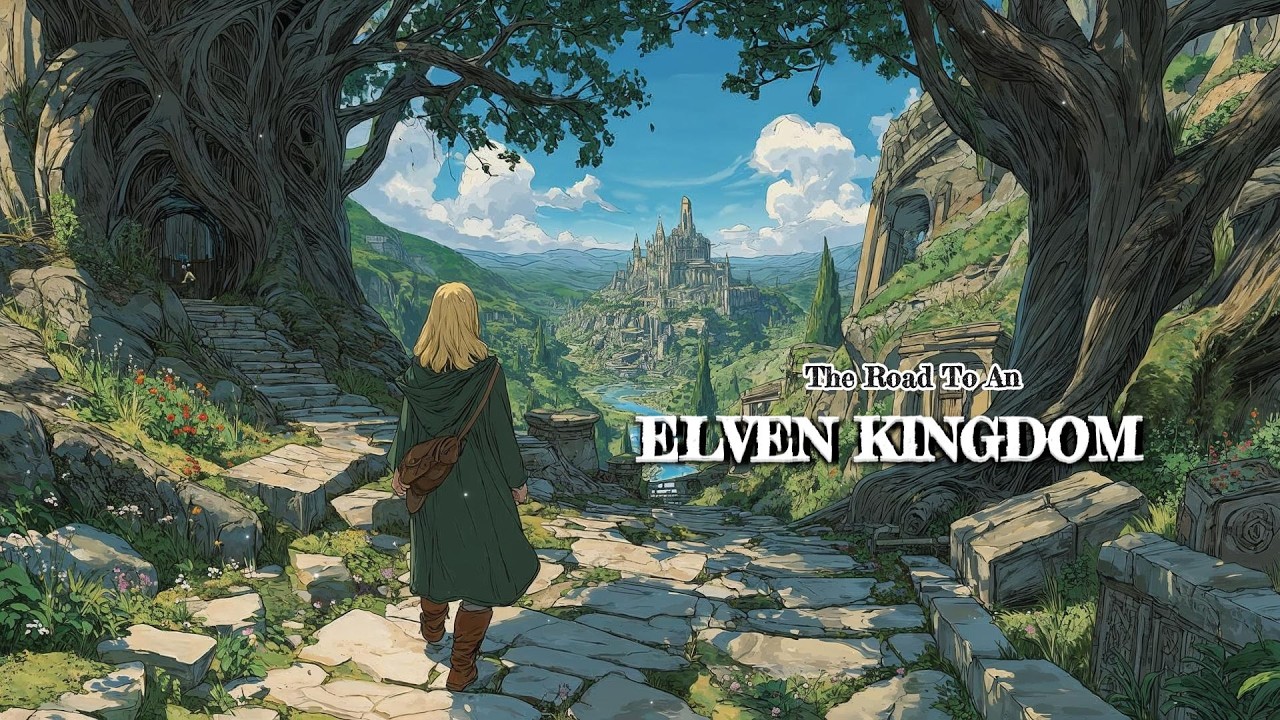 Fantasy Medieval Music for Focus & Calm | The Road to an Elven Kingdom 🏰