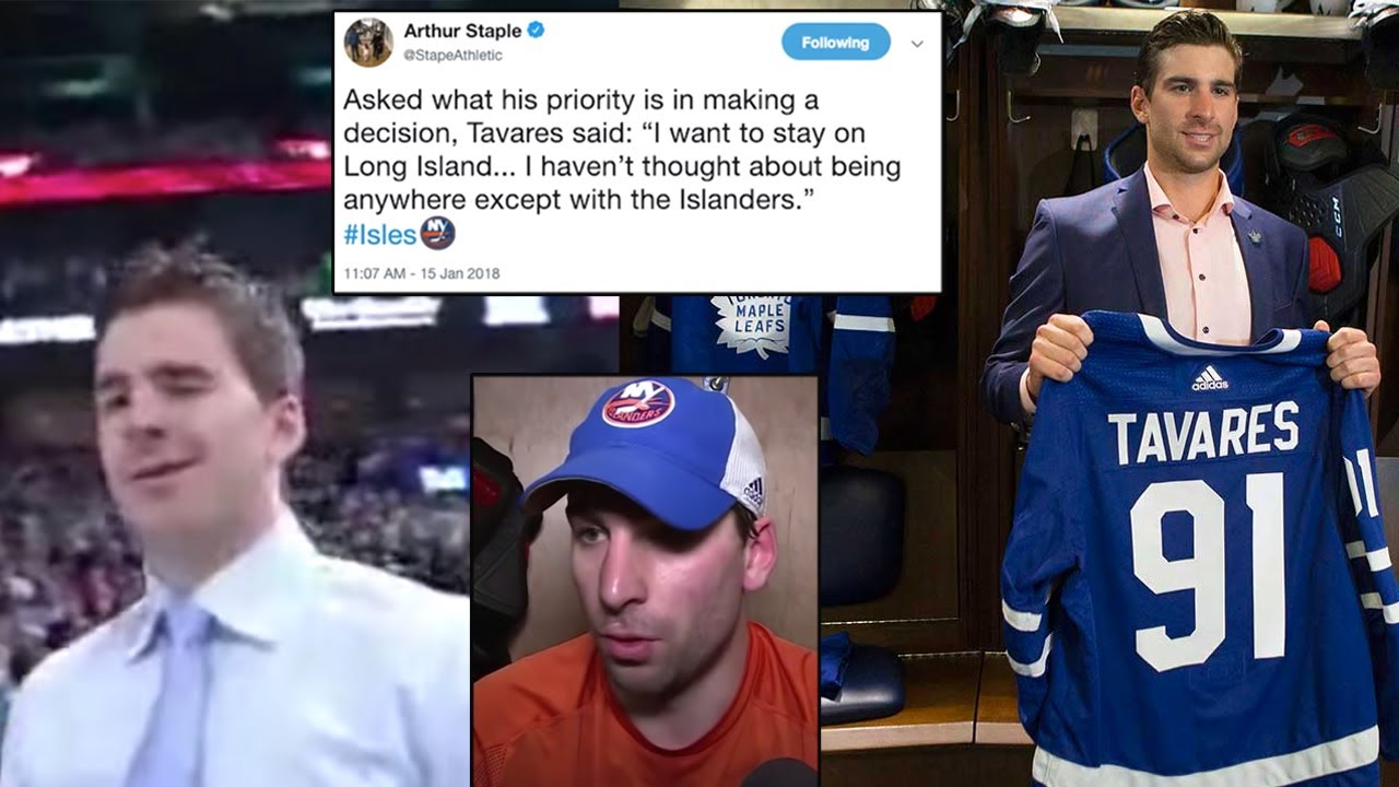 Why Islanders Fans Hate John Tavares