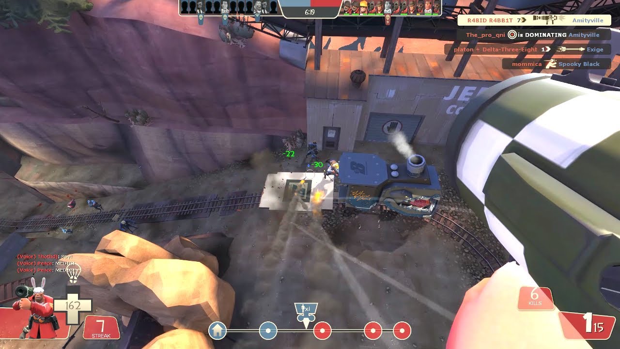 Team Fortress 2 Soldier Gameplay (Frontier)