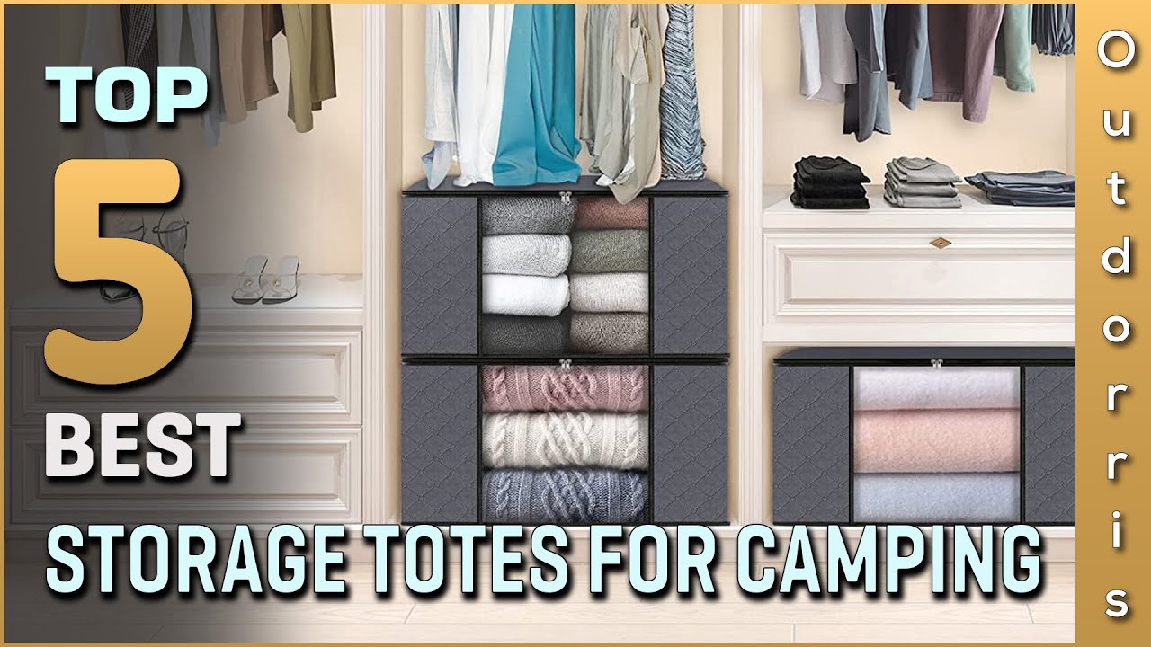 Top 5 Best Storage Totes for Camping Review in 2025