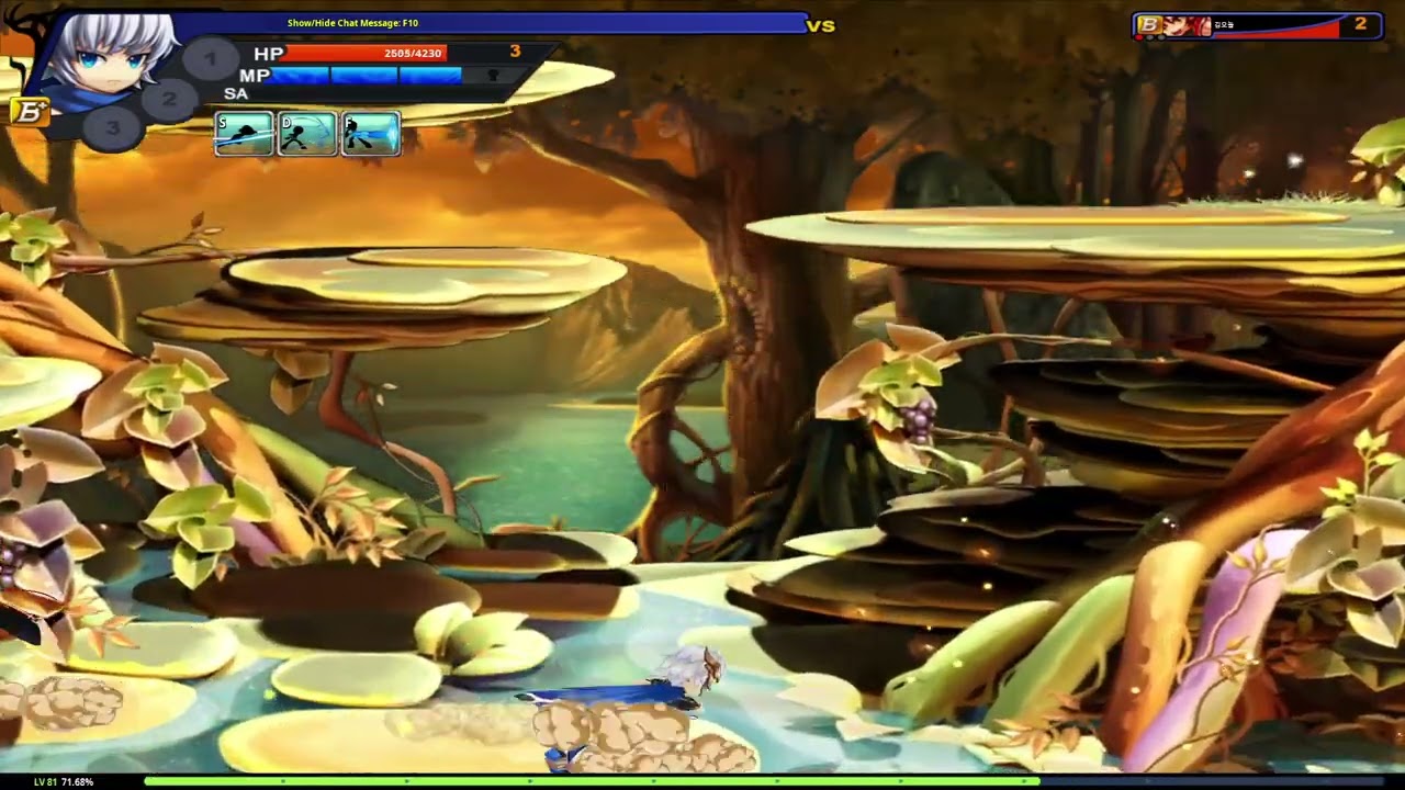 Grand Chase Classic PVP - Lass (4th) vs Jin (4th)