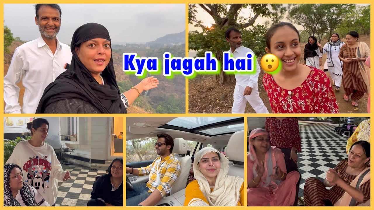 Saw this place for the first time 😮 | happy days with family in LONAVALA❤️ | Fun Antakshari 🤣