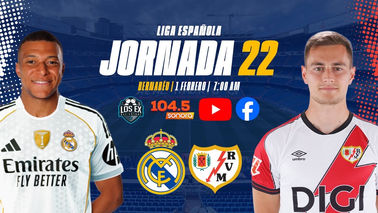 REAL MADRID vs RAYO VALLECANO - Jornada 22 - LA LIGA