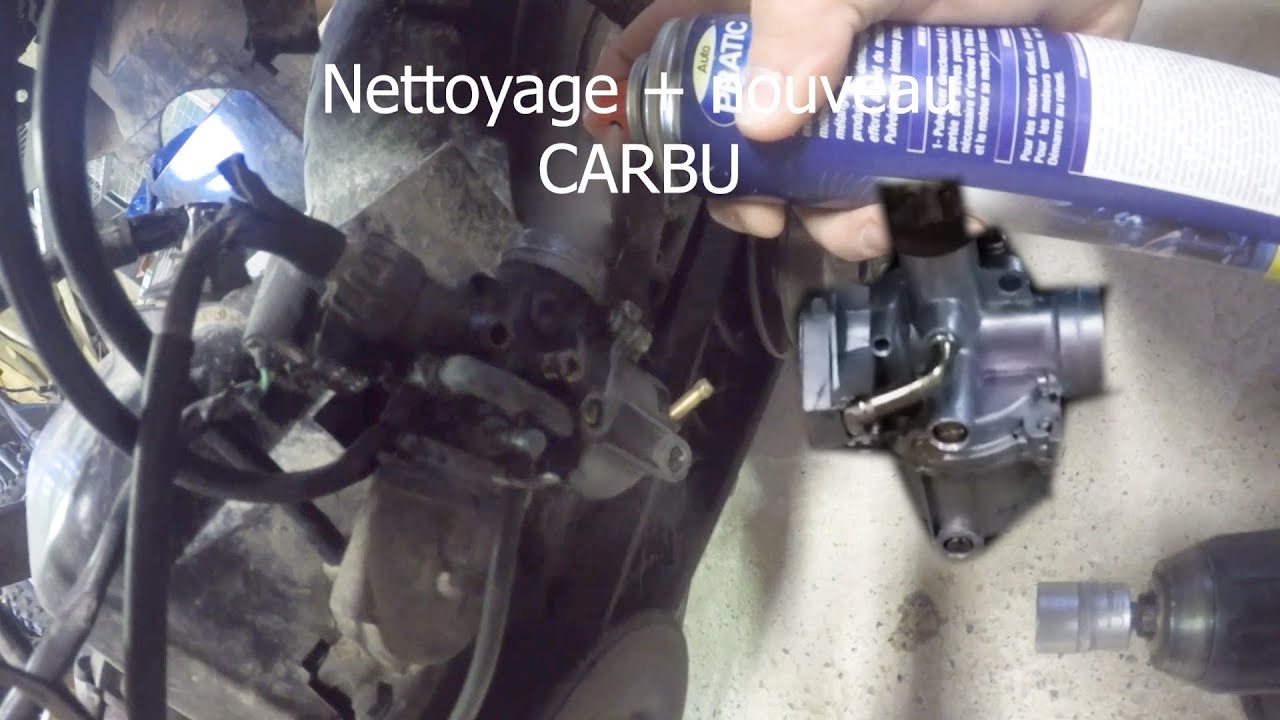 Nettoyage carbu + changement peugeot trekker