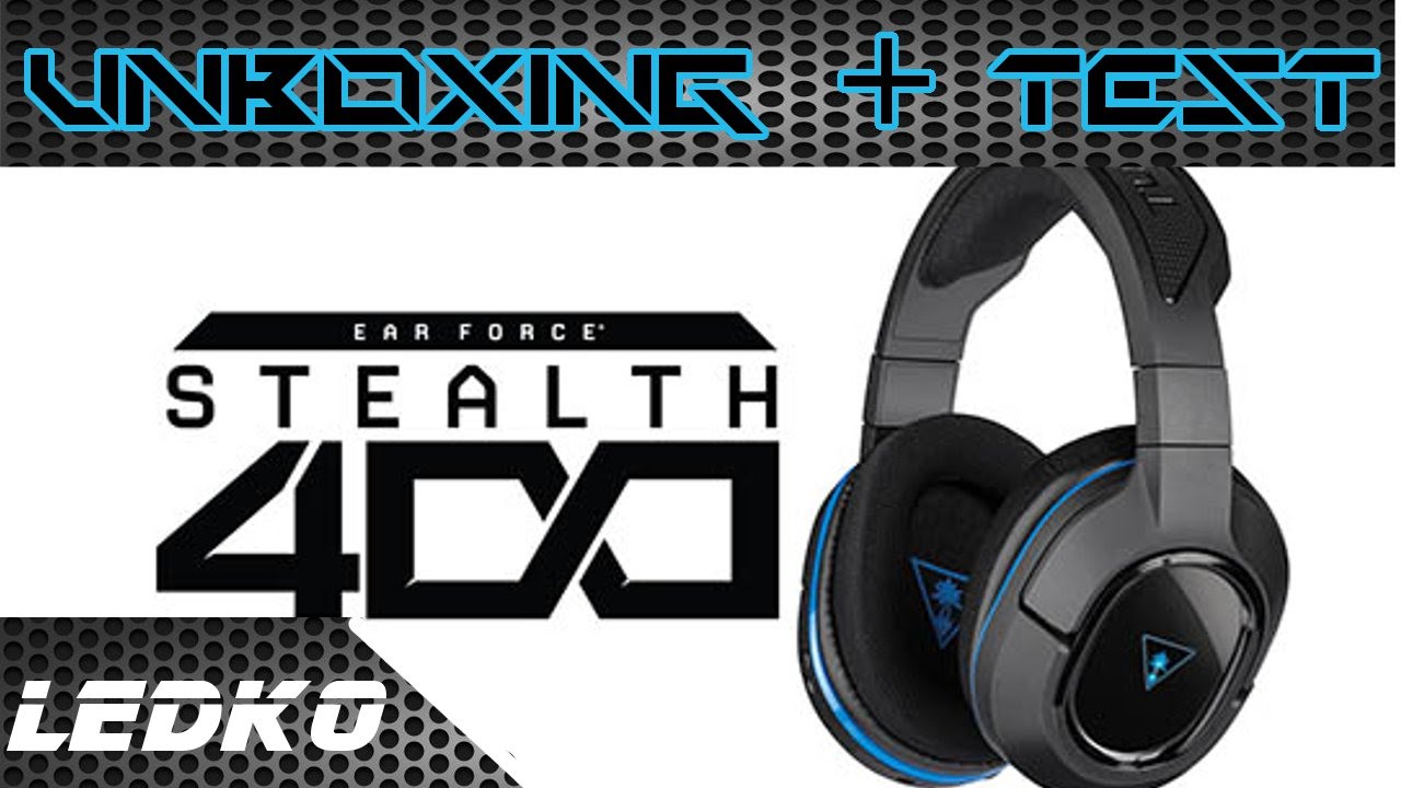 [UNBOXING+TEST] Turtle Beach Stealth 400 (HD)