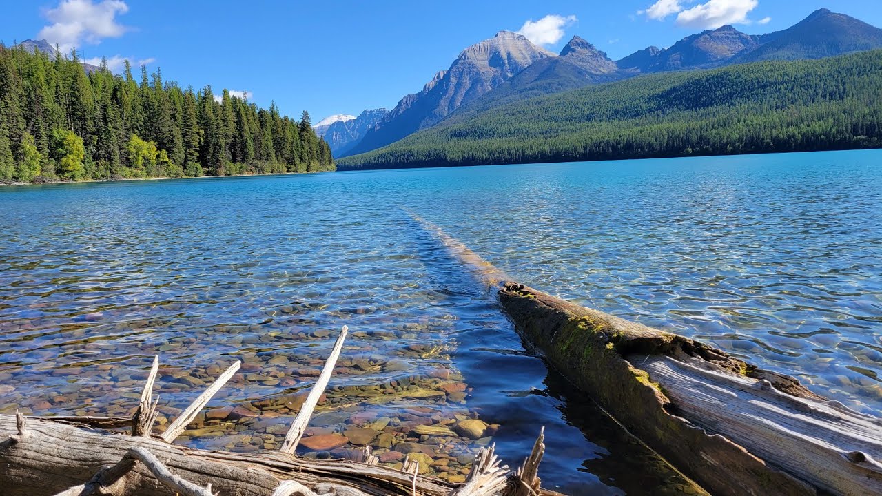 Bowman Lake Glacier National Park Hiking & Photography 4K