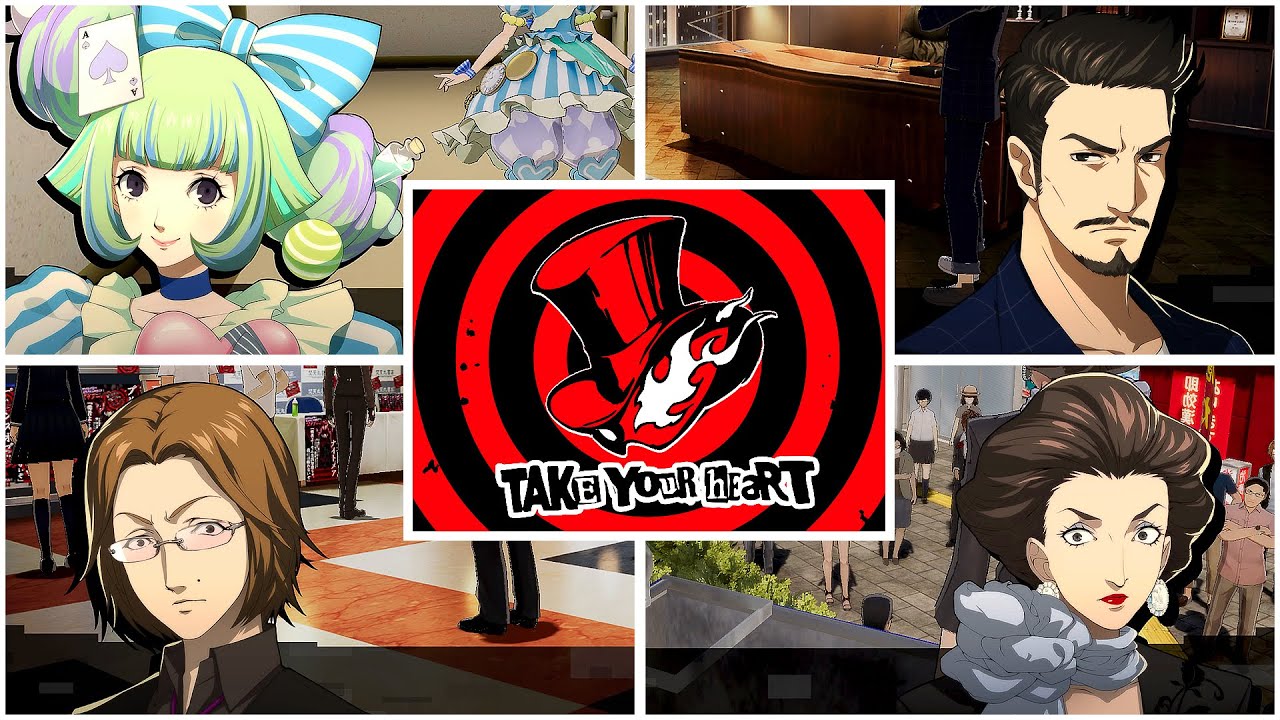 Persona 5 Strikers - All Calling Cards (Spoilers)