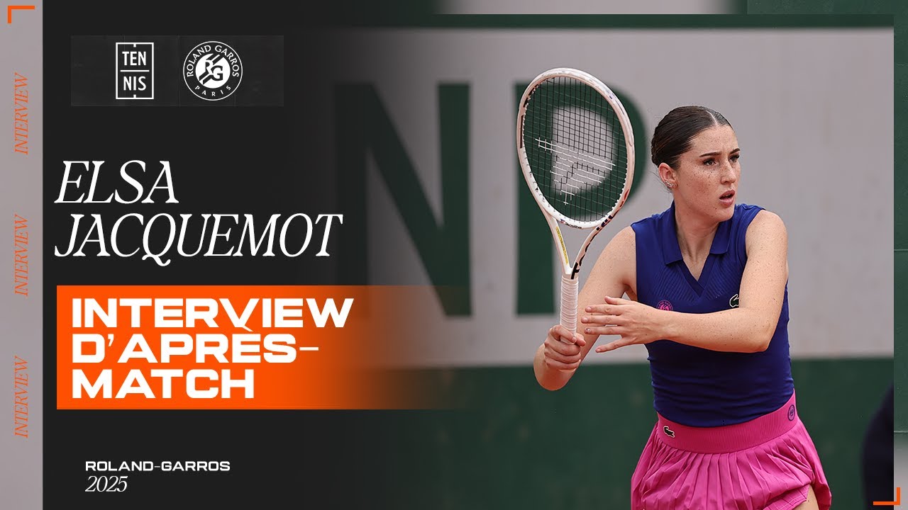 La belle PERF' d'Elsa Jacquemot | Roland-Garros 2025