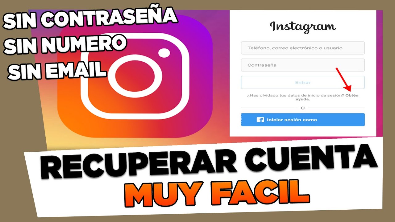 Como Recuperar mi Cuenta de Instagram Sin Correo, Sin Numero y sin contraseña
