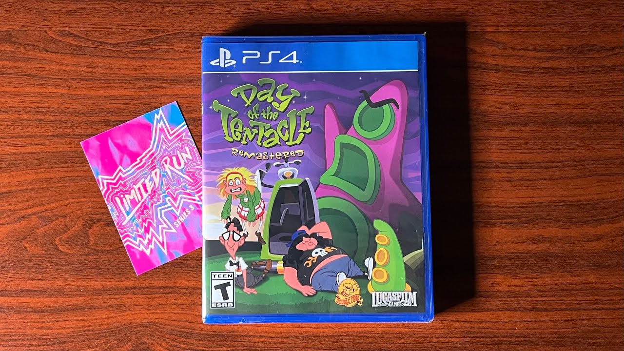 📦 Unboxing | Day of the Tentacle Remastered [Limited Run Games Edition] | Sony PlayStation 4 (PS4)