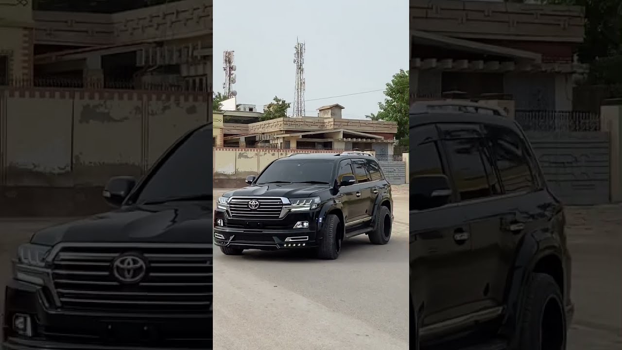 Toyota Land Cruiser V8 Fully Modified Black Beast 🖤🖤🏴