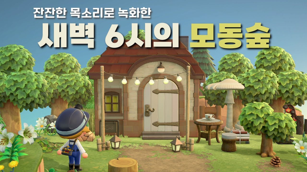 섬꾸미기도 하고 주민들과 노닥거리는 모동숲 1시간 일상플레이⛅
