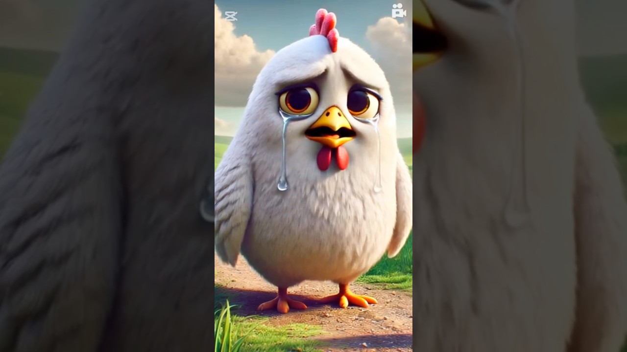 A Sad Story Of A White Hen 😔 