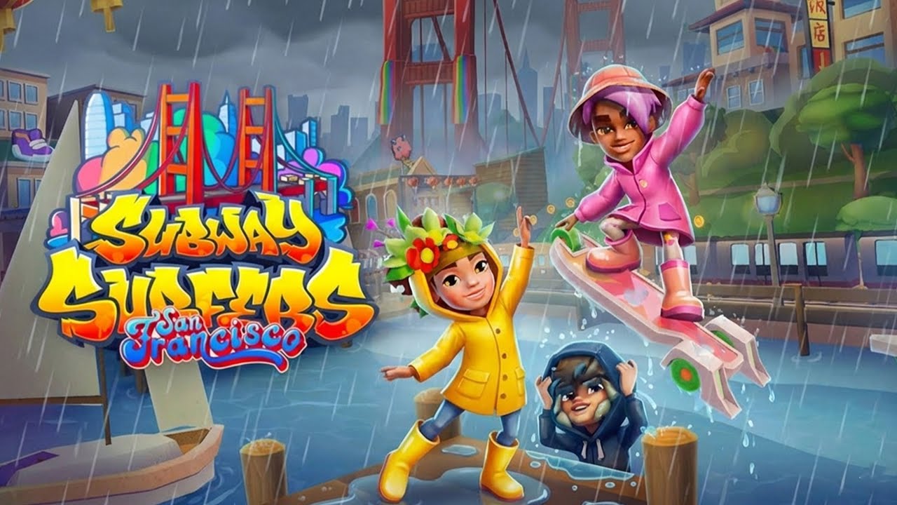 Subway Surfers RAINY SAN FRANCISCO 2026 : LILY FULL GAMEPLAY