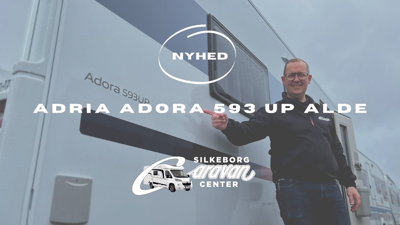 Adria Adora 593 UP ALDE - Adora-model med ALDE og ekstra udstyr!