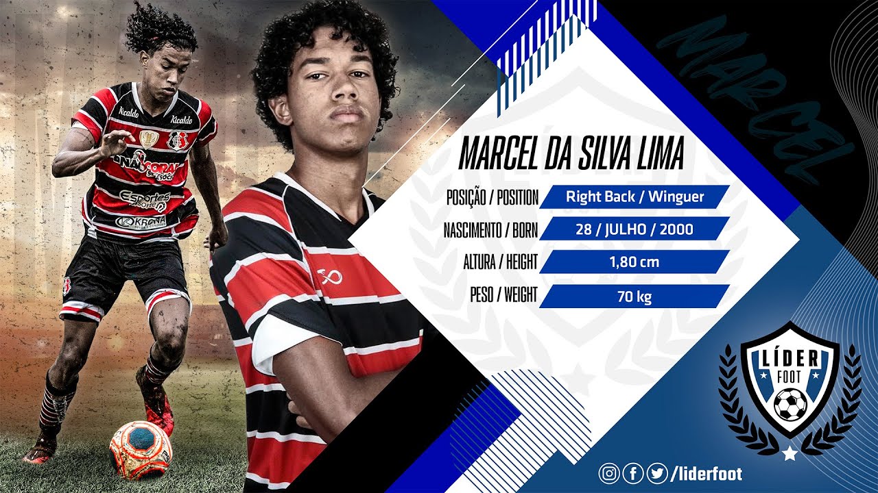 MARCEL - Lat. Direito - Right Back/Winguer - L&iacute;derFoot