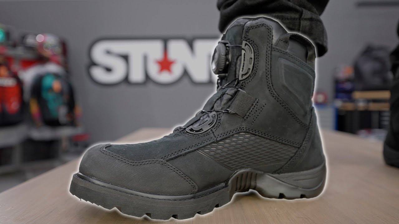 Мотоботинки Icon Stormhawk Черные