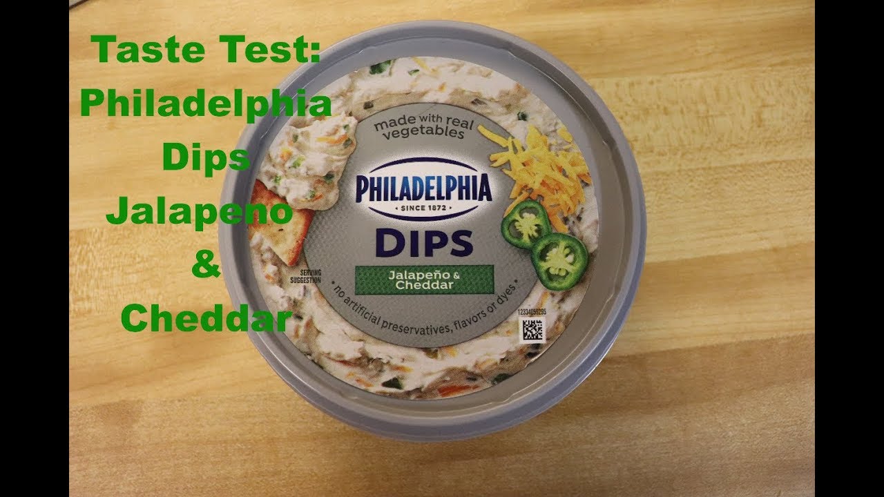 Taste Test: Philadelphia Dips Jalapeno & Cheddar
