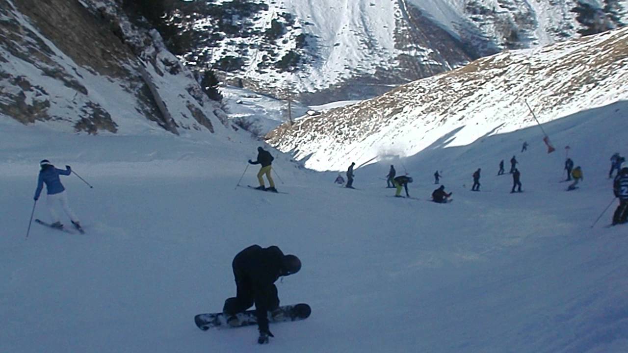 Ischgl - Gampenabfahrt mit Tücken - 3.Teil
