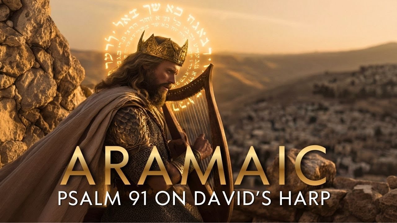 Psalm 91 in Aramaic ✝️ When David Played the Harp — Words of Protection and Faith | Aramaic Prayer