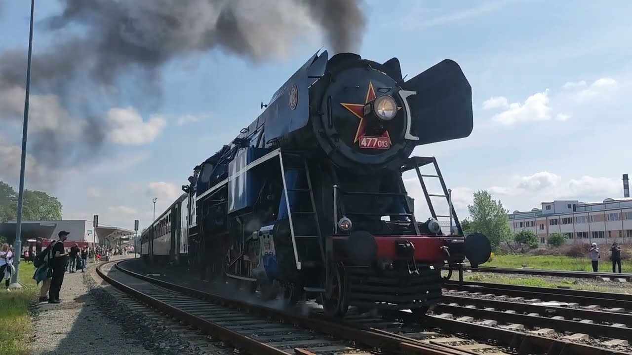 Vlaky Česká Lípa hl. n. a Den Vlaků 4.5. 2024/Trainspotting in Czech  Linden and train day