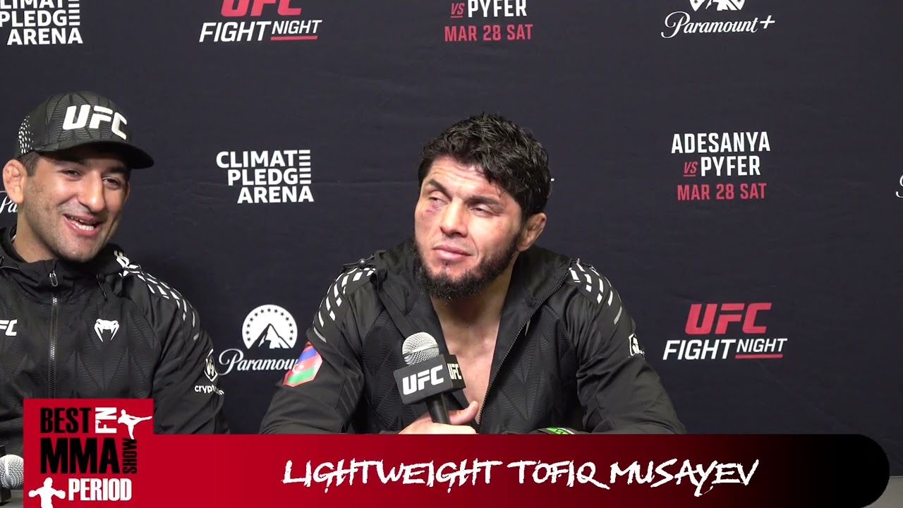 Tofiq Musayev UFC Seattle Post Fight Interview