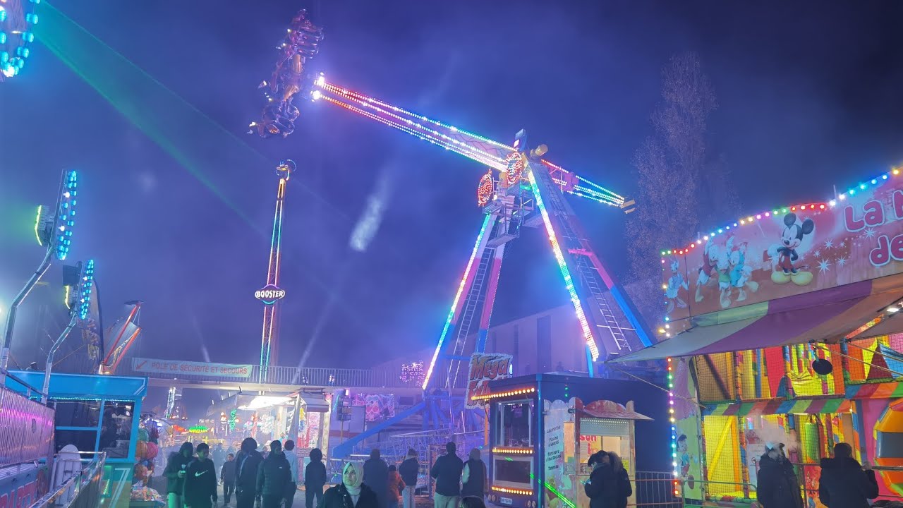 Fête Foraine/ Foire Saint Martin Cergy Pontoise 2025 
