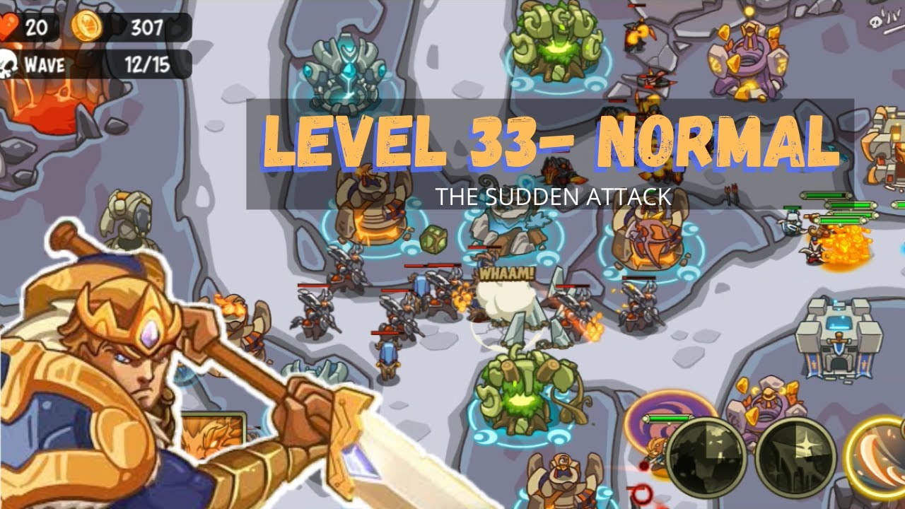 Empire Warrior TD: Level 33 - NORMAL / NEW MAP VERSION