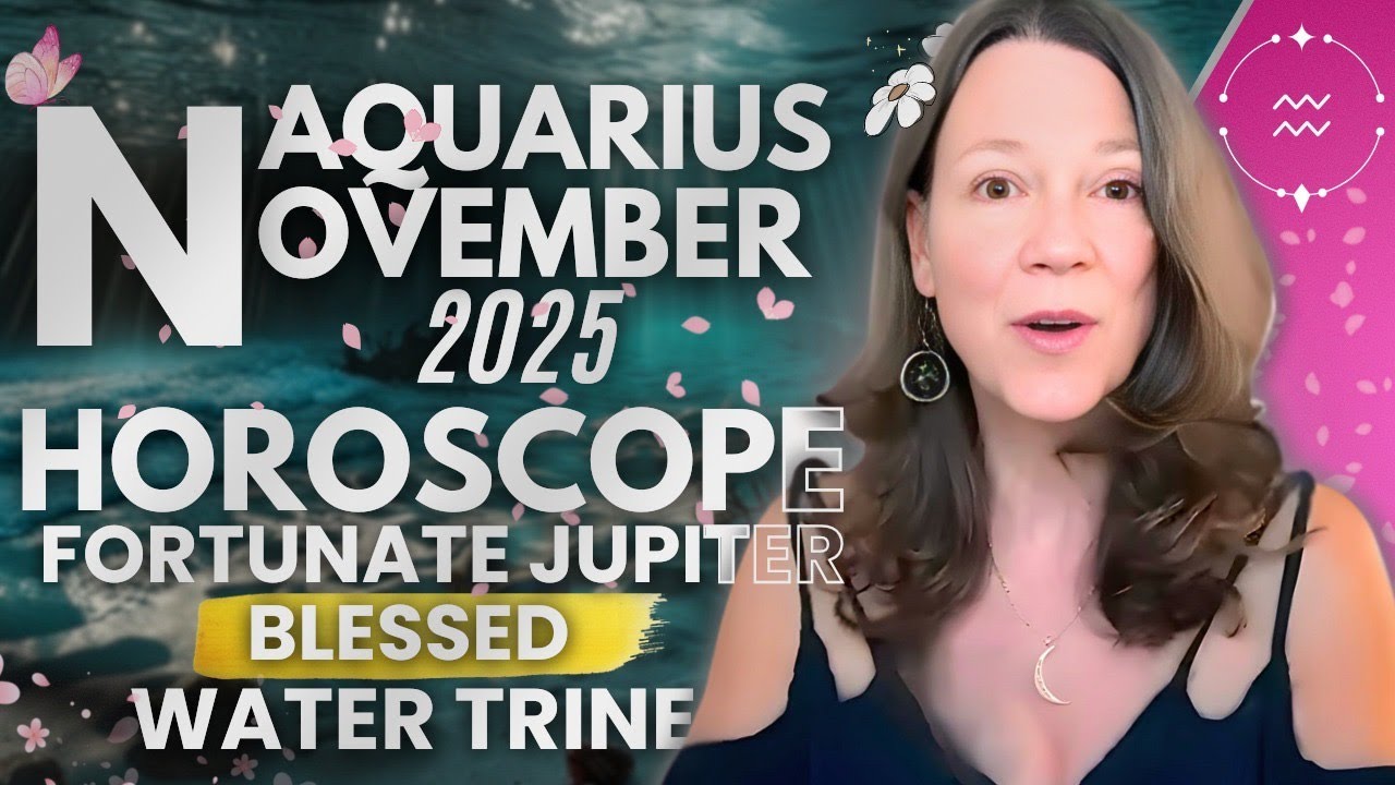 Blessings In Career, Money and Prosperity🔆 AQUARIUS NOVEMBER 2025 HOROSCOPE.