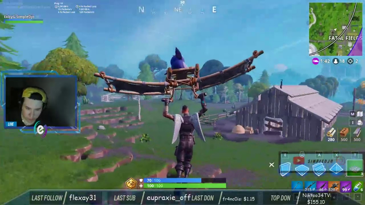 On R&eacute;gale en tournoi Solo ! Top 1 !