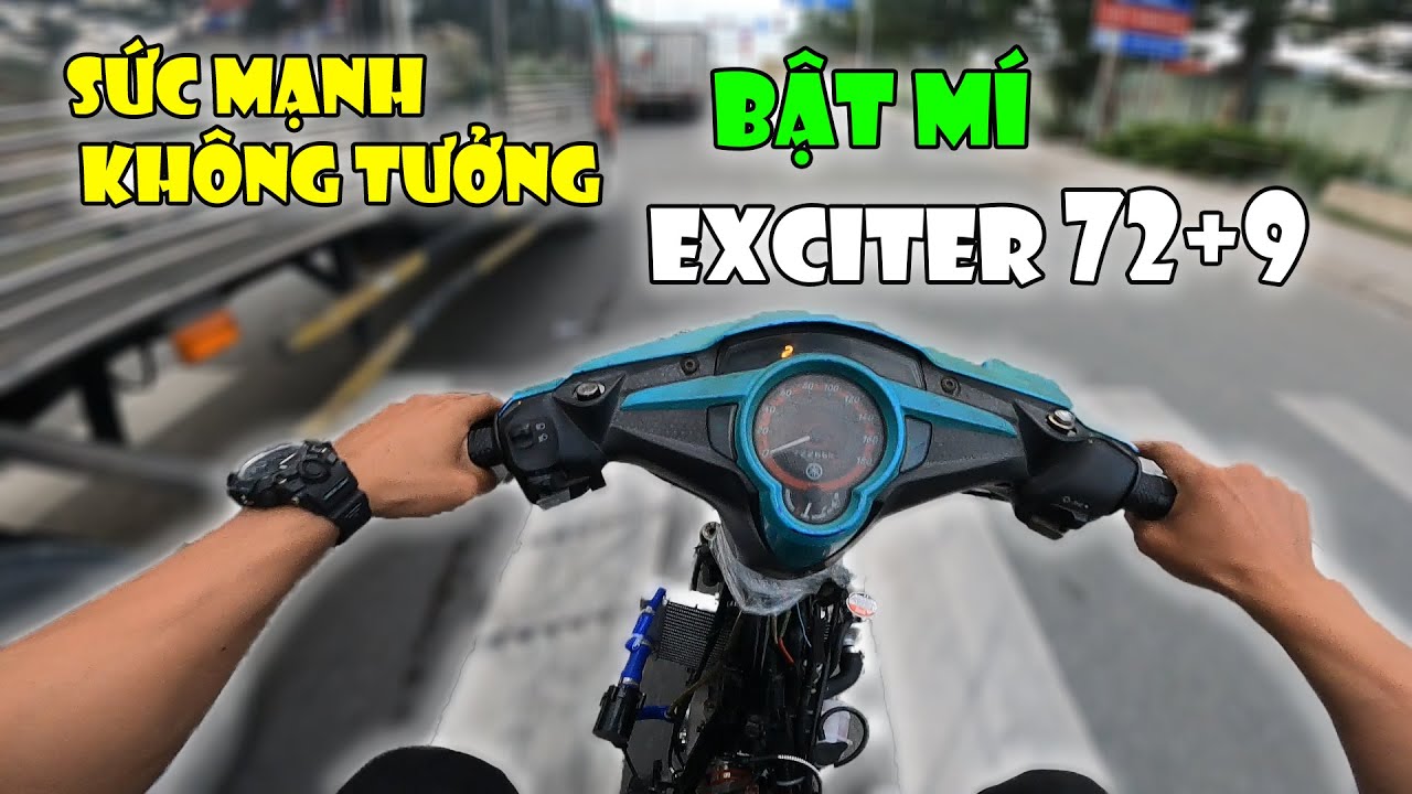 TOANBLACK BẬT MÍ EXCITER 72+9 SỨC MẠNH KHỦNG ĐÁ SỐ LÀ THẲNG CÂY | VLOG