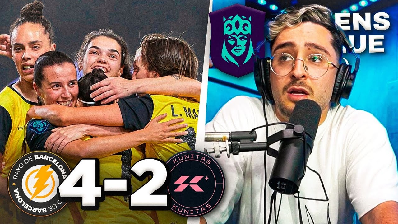 El PARTIDO más POLÉMICO 😱RAYO de BARCELONA vs KUNITAS