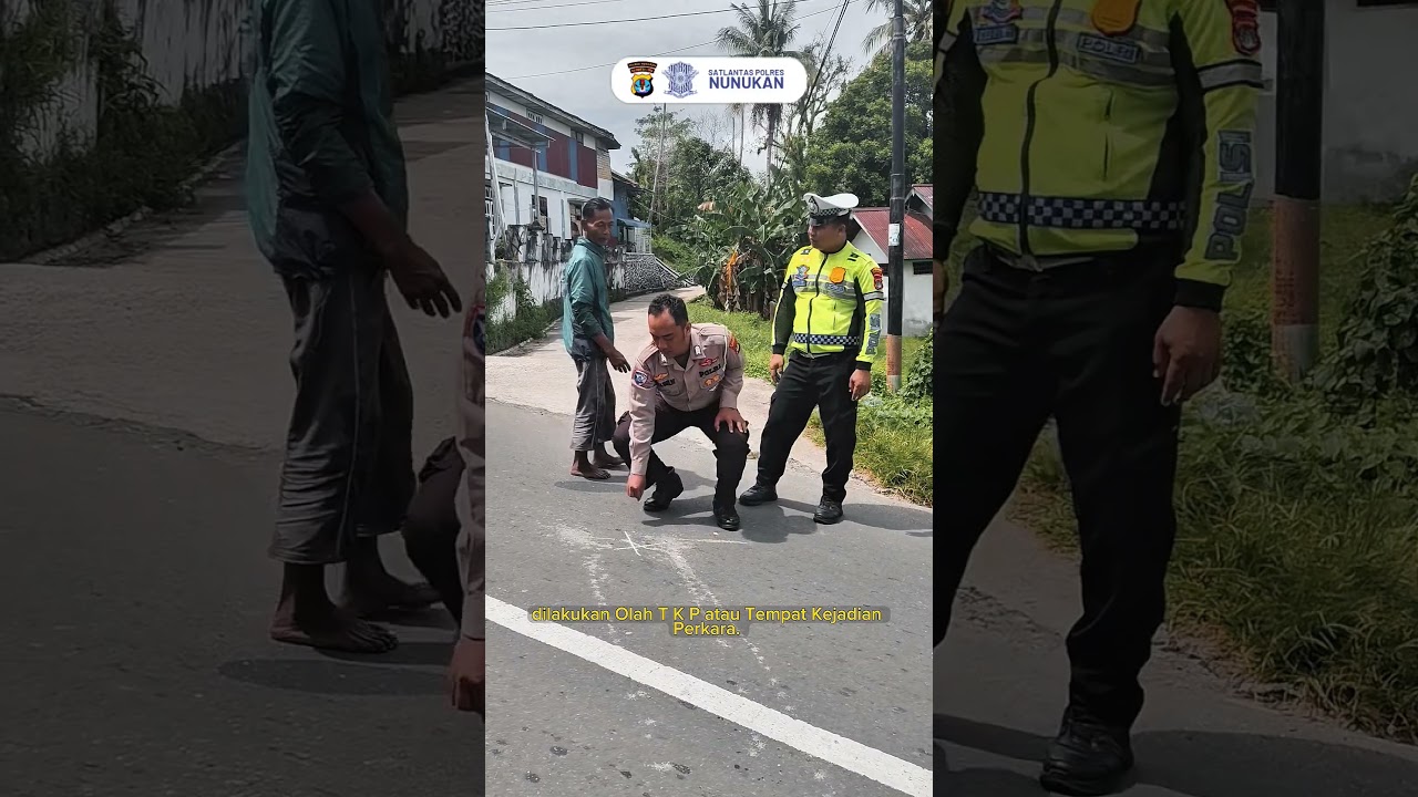 OLAH TKP LAKA LANTAS