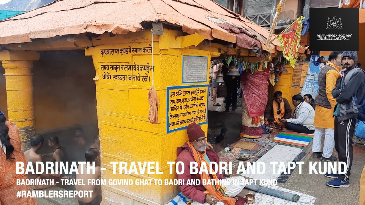 'Srinagar to Aizawl' - Badrinath - Tapt Kund