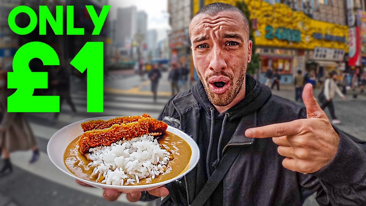 How Cheap Can You REALLY Eat in Tokyo? 🇯🇵