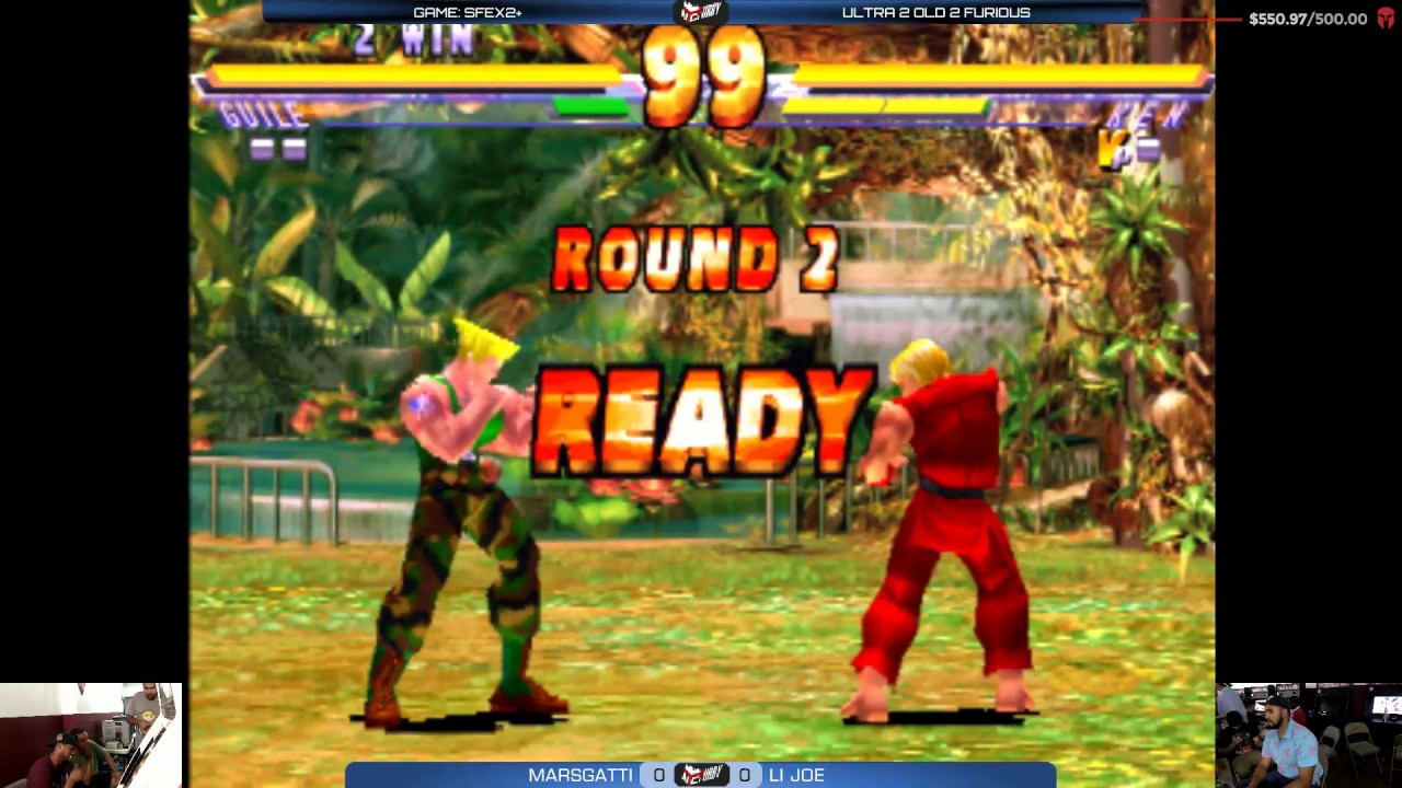 ULTRA 2 OLD 2 FURIOUS - Street Fighter EX2 Plus - Top 8 Finals (TIMESTAMP) [1080p/60fps] HD